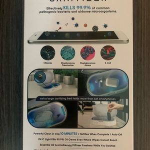Discounted shipping. NIB Phone and accessory sanitizer.